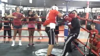 David Benavidez Sparring Round Three 6/21/2013