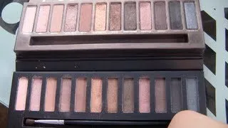 Urban Decay Naked Palette vs. Two Cosmetics Daily Palette (Dupe?)
