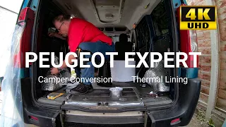 Peugeot Expert Conversion - Thermal lining