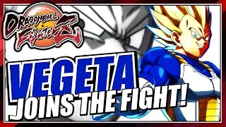 Dragon Ball FighterZ - Vegeta Joins The Fight! Character Intro GAMEPLAY TRAILER! (1080p)