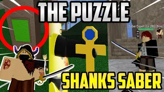🎲 HOW TO GET SHANKS SABER & SECRET PUZZLES IN BLOX PIECE!