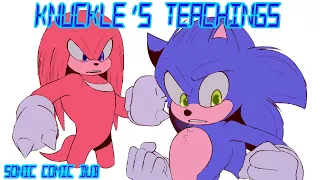 Knuckles Teachings (Sonic Comic Dub Short)