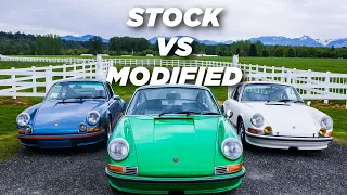 Driving Stock and Modified Early Porsche 911s — Which one is for you? | PCA Spotlight