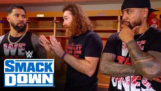 Sami Zayn attempts to stop Jey Uso from going after Logan Paul: SmackDown, Oct. 21, 2022