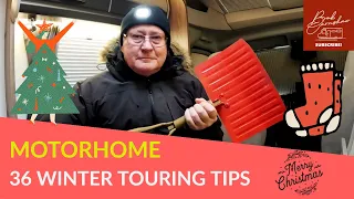 36 Tips For Winter Motorhome Touring