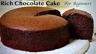 Easy Rich Chocolate Cake Recipe