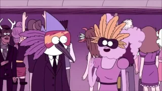 Regular Show - Rigby Stops "Mordecai" From Kissing The Girl/Mordecai and CJ Confront Each Other