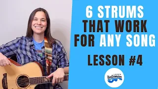 BEST STRUMMING PATTERNS for Guitar Songs - Rhythm Guitar Series #4