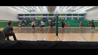 Ponoka Broncs vs stettler Wildcat jv boys volleyball 🏐