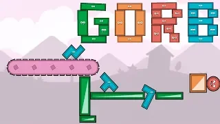 Blocks and Shapes Logic Puzzle Game, walkthrough. GORB Level 6.