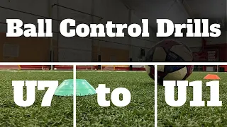 Ball Control Drills For U7, U8, U9, U10 & U11 Soccer/Football 2021