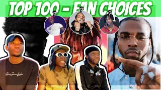 WHO CARRIED 2020!?!🔥 | Top 100 Rap Songs Of 2020 REACTION | UK📍