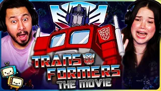 THE TRANSFORMERS THE MOVIE (1986) First Time Watch Movie Reaction! Peter Cullen, Leonard Nimoy