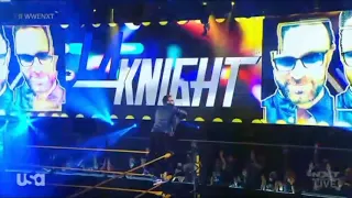 LA Knight first entrance on NXT
