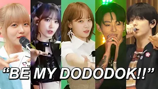 HYBE family imitating Chaewon's VIRAL dodok mistake (Jungkook, Soobin, Le sserafim, Chaewon herself)