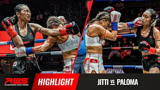 ไฮไลท์ Highlight l จิตติ vs. พาโลมา ภูเก็ตไฟต์คลับ l Jitti vs. Paloma Phuket Fight Club l RWS