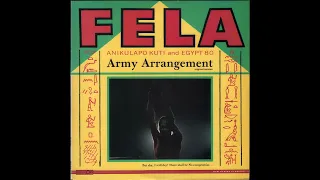 Fela Anikulapo Kuti And Egypt 80 - Army Arrangement (1984) full 12” Single