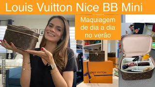 Rotina de maquiagem no verão | Necessaire Louis Vuitton Nice BB Mini