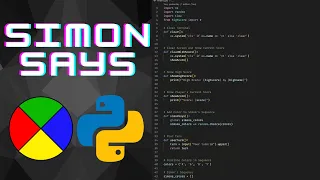 Simon Says in Python | Coding Tutorial