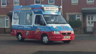 Local mr whippy ice cream van playing greensleeves (2019)
