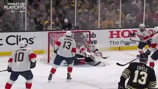 Sergei Bobrovsky saves Panthers after Heinen's shot in game 4 (12 may 2024)