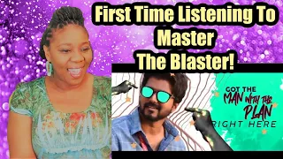 FIRST TIME LISTENING TO! MASTER THE BLASTER - (with lyrics)REACTION | #Master​ | Thalapathy Vijay