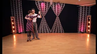 Dancing to Rotating Tango figures