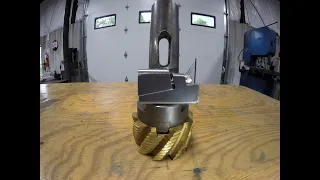 Making a taper lock key for the boring mill