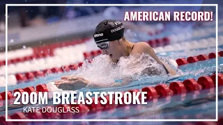 Kate Douglass Takes Down the American Record in 200M Breaststroke | TYR Pro Swim Series Knoxville