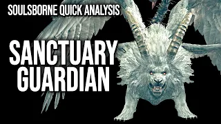 The Sanctuary Guardian is the perfect welcome to the past || Dark Souls Analysis