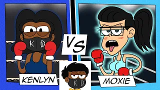 OC Kenlyn vs OC Moxie Boxing Match in 'TLH Style' | ANIMATION | KENDY DRAWS