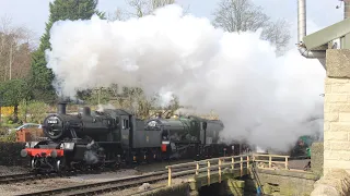 Keighley and Worth Valley Railway Steam Gala 2024 with 4079 and 6990! 23-3-2024