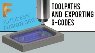 Making TOOLPATHS and exporting G-CODES | Fusion 360 | Quick Tip