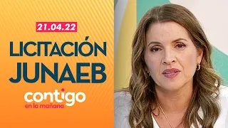 Contigo en La Mañana - ESCÁNDALO JUNAEB | Capítulo 21 de abril 2022