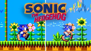 Sonic the Hedgehog 8-bit - VERSIONS Comparison ▶ EVOLUTION through its PORTS