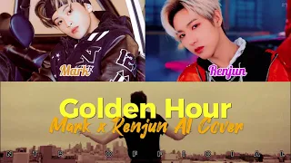 [AI COVER] Mark x Renjun (NCT DREAM) | JVKE - golden hour