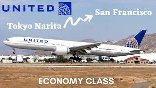 United Airlines Tokyo Narita to San Francisco Boeing 777-300 TRIP REPORT #united