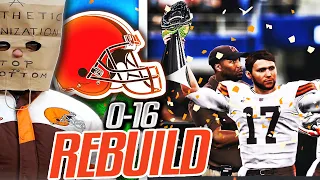 BROWNS MAKE THE SUPER BOWL | Rebuilding the 0-16 Cleveland Browns | Ep 4 [2020]