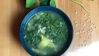 Փիփերթով և գարեձավարով ապուր / Mallow Soup Armenian Cousine