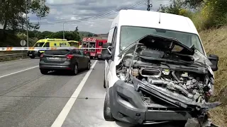 Elvas: Três viaturas envolvidas em colisão na Nacional 4