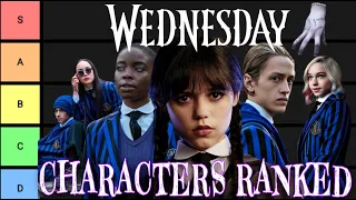 Wednesday Characters Ranked! |Tier Ranking|