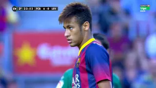 Neymar vs Levante (H) 13-14