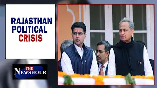 Ashok Gehlot govt fights for survival; Congress stares at another revolt | The Newshour Debate