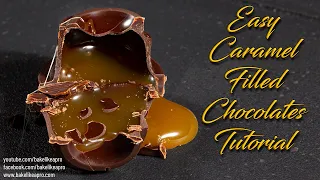 Easy Caramel Filled Chocolates Tutorial