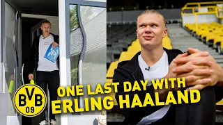 "I think I'm gonna cry" | ONE LAST DAY with ERLING HAALAND