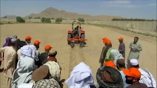 Afghan Society of Agriculture Specialist Tractor Training