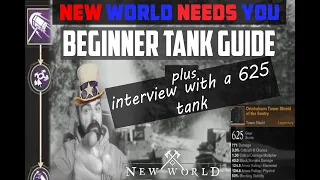 New World TANKING | 2022 TANK GUIDE + Interview | Build | Stats | Weapons | Gear