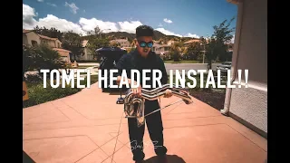 Tomei UEL Headers Install + Sound Clip