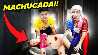 A ARLEQUINA ENCONTROU A WENDY GRÁVIDA DESMAIDA E MACHUCADA!!