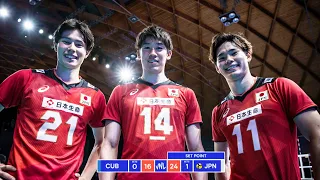 The Day When Japan Volleyball Trio Showed Who is the BOSS !!!